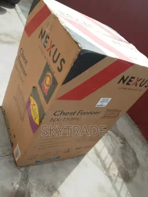 Affordable Nexus 100L Silver Chest Freezer