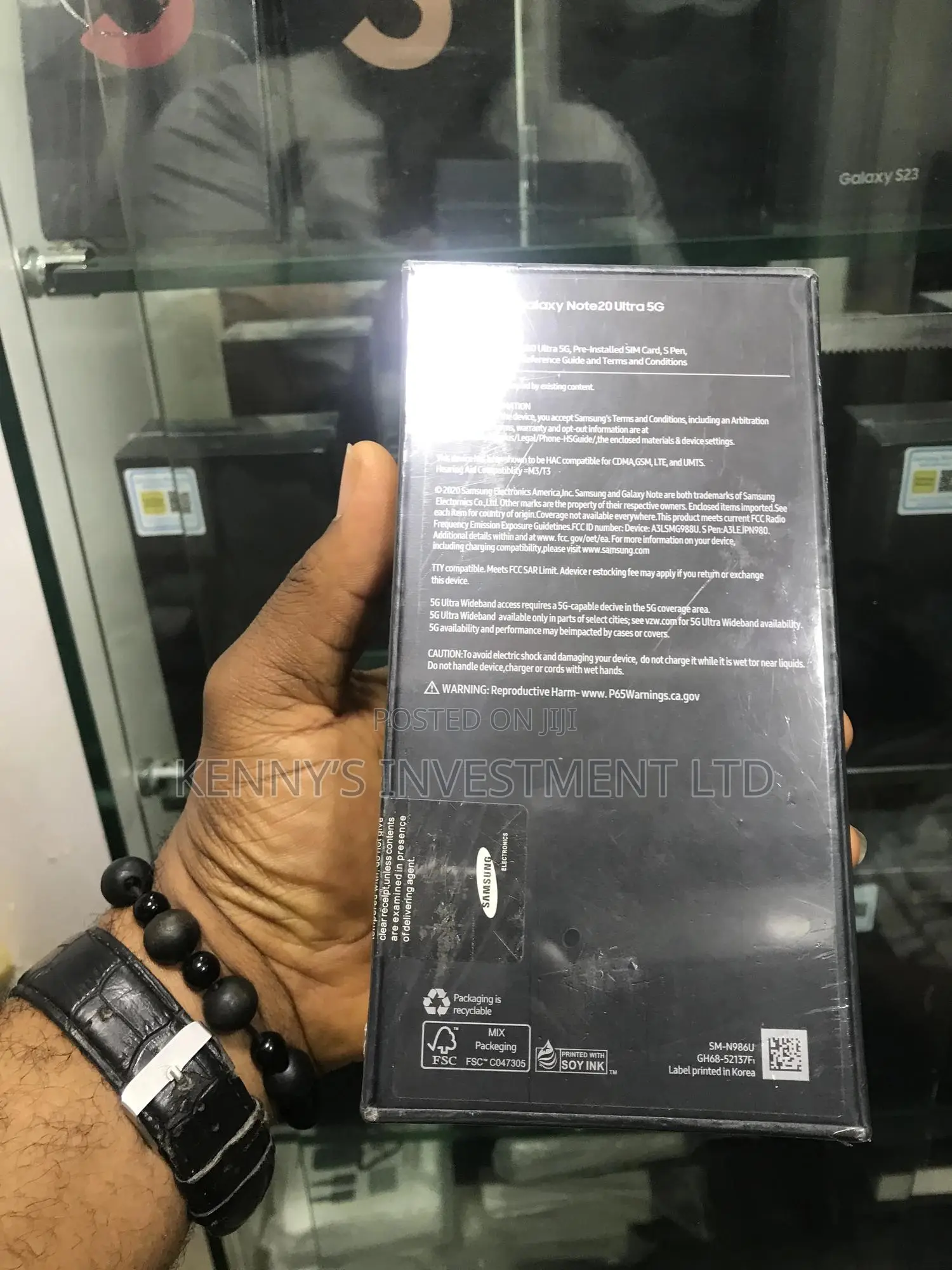 New Samsung Galaxy Note 20 Ultra 128 GB Gold