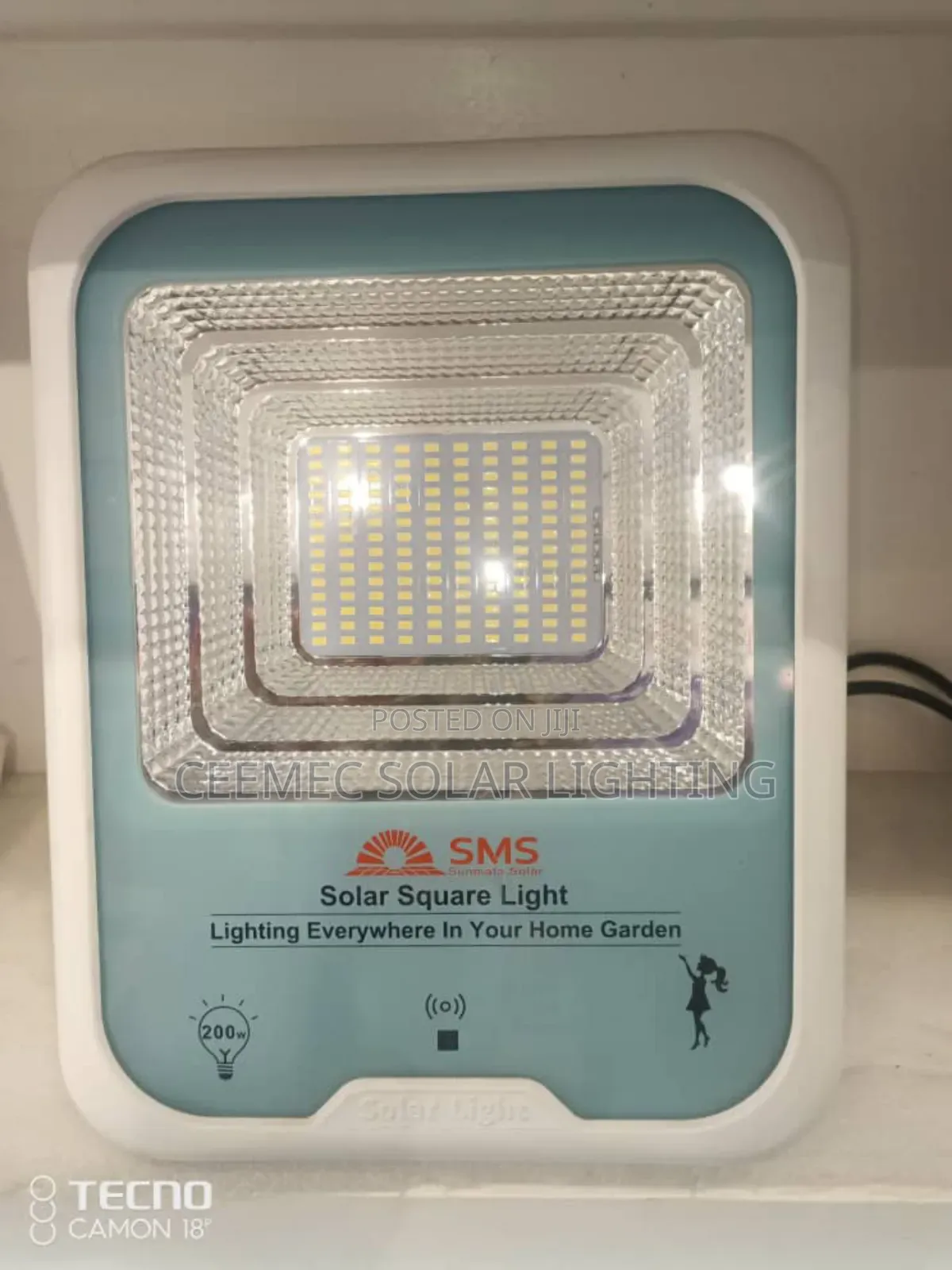 High Quality Solar Flood-Light With Separate Panel