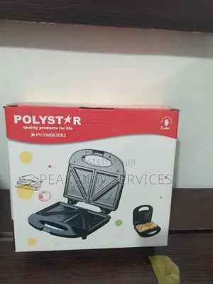 Thermostat-Controlled Polystar Sandwich Maker PV-SWB830B2