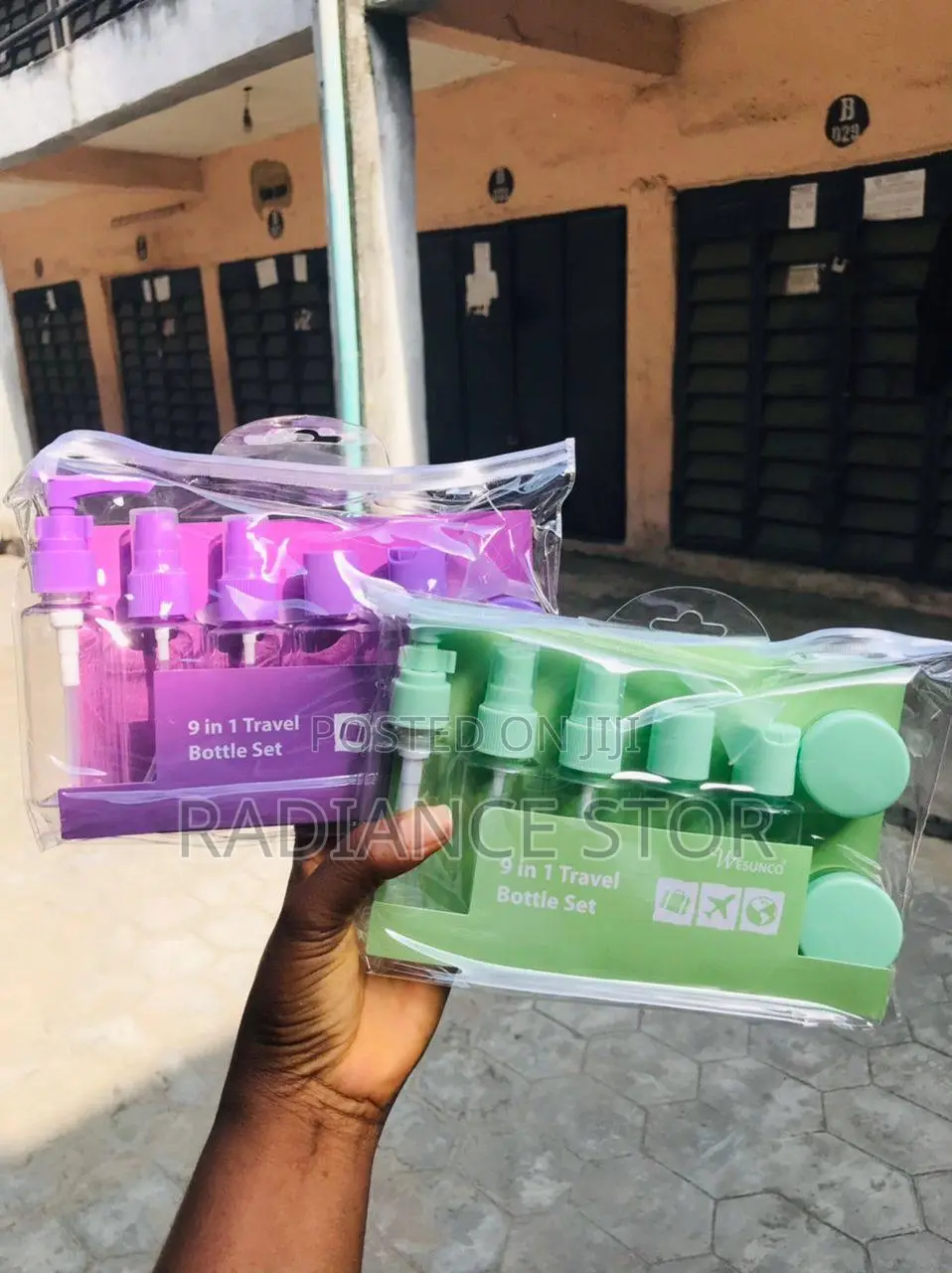 Traveling Bottles and Containers Set
