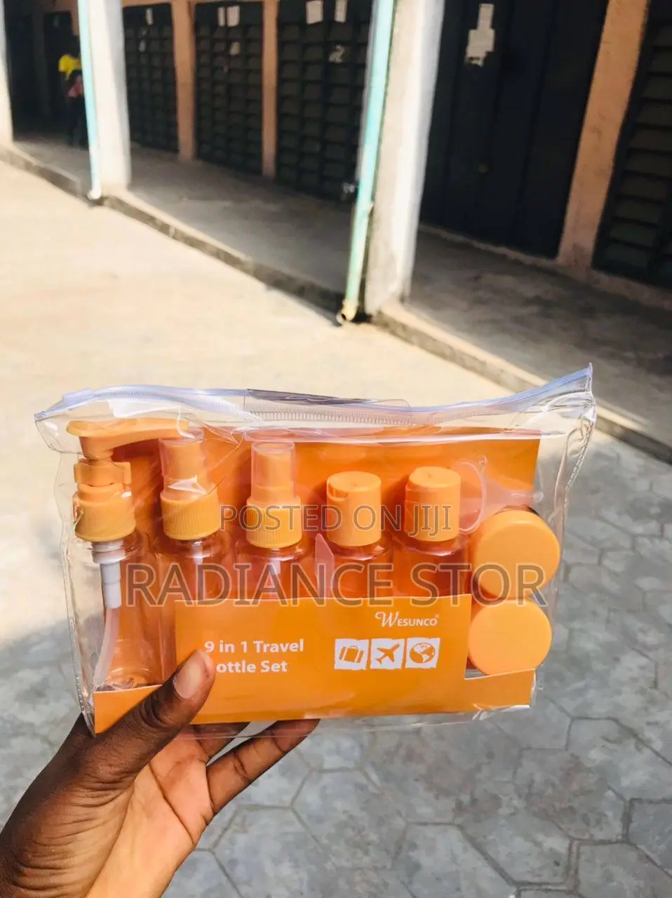 Traveling Bottles and Containers Set