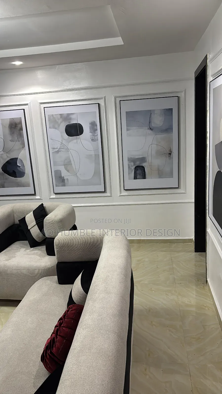 Cream Sofa Standard Chair