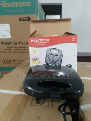Brand New Polystar Sandwich Maker Unboxed Ready!