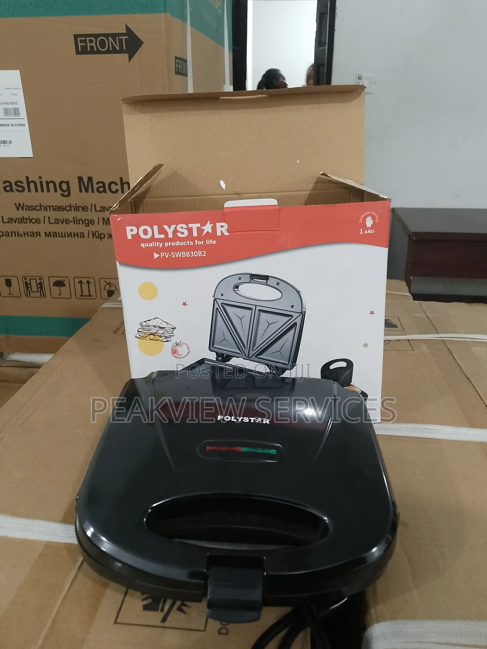 Affordable Polystar Sandwich Maker With Top Features.