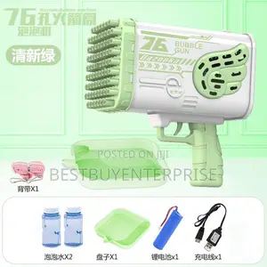 76 Holes Lightning Bubble Gun