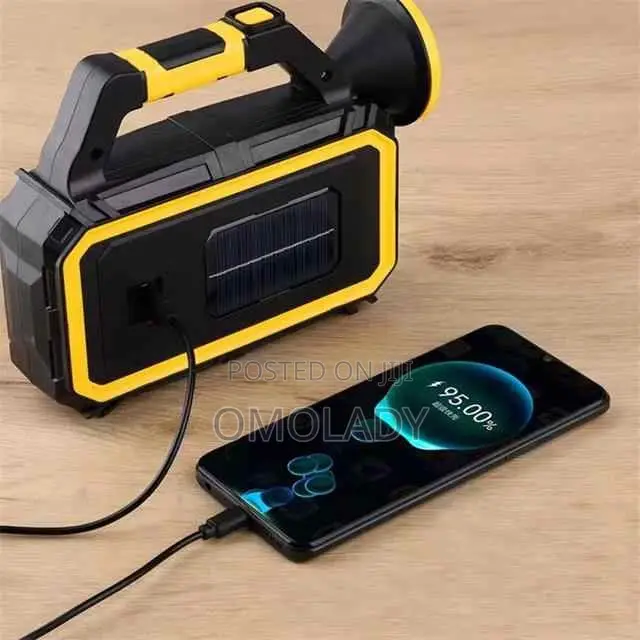 Solar Multi Light Source Portable Lamp
