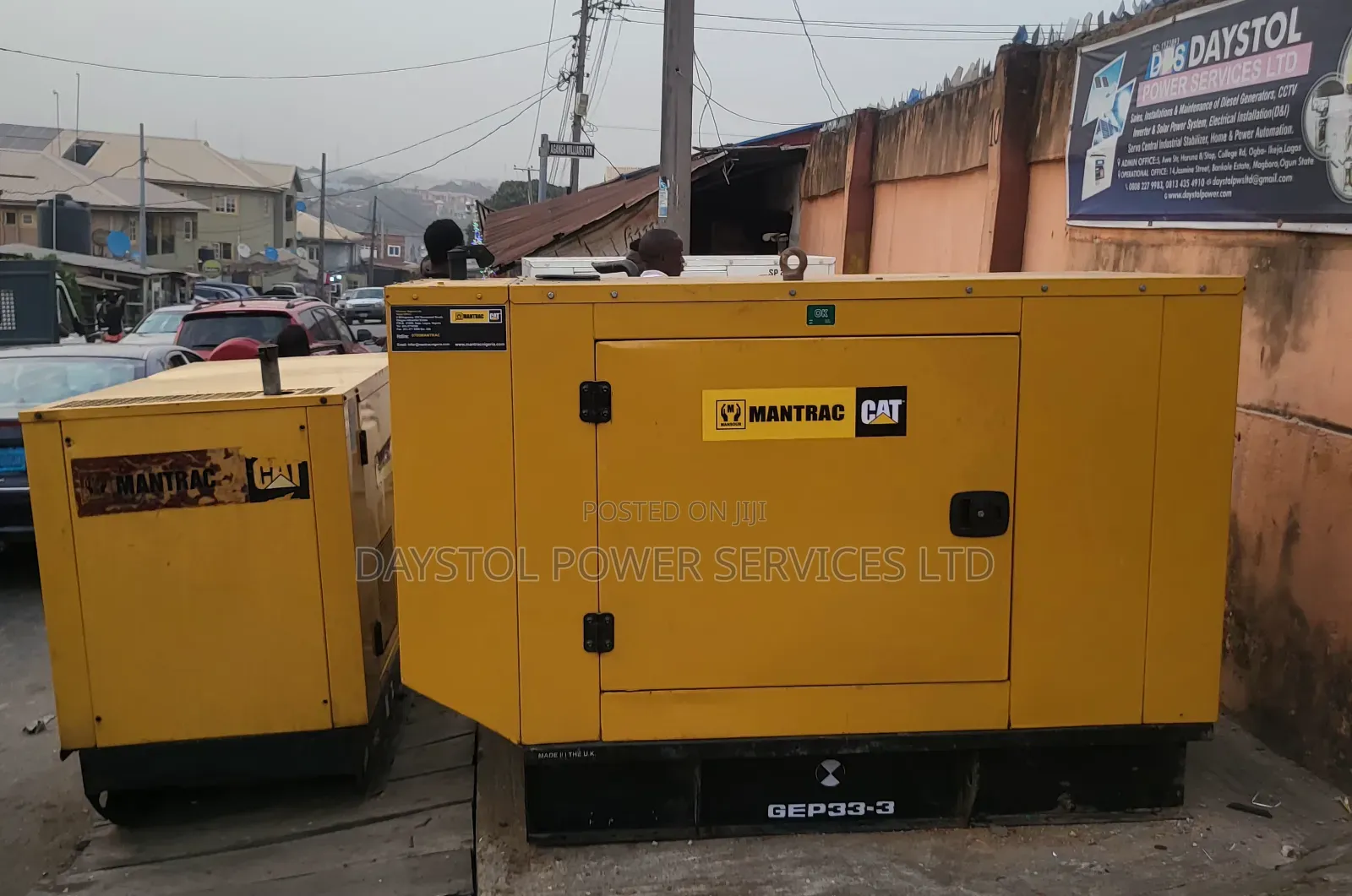 30kva Cat Mantrac Soundproof Diesel Generator