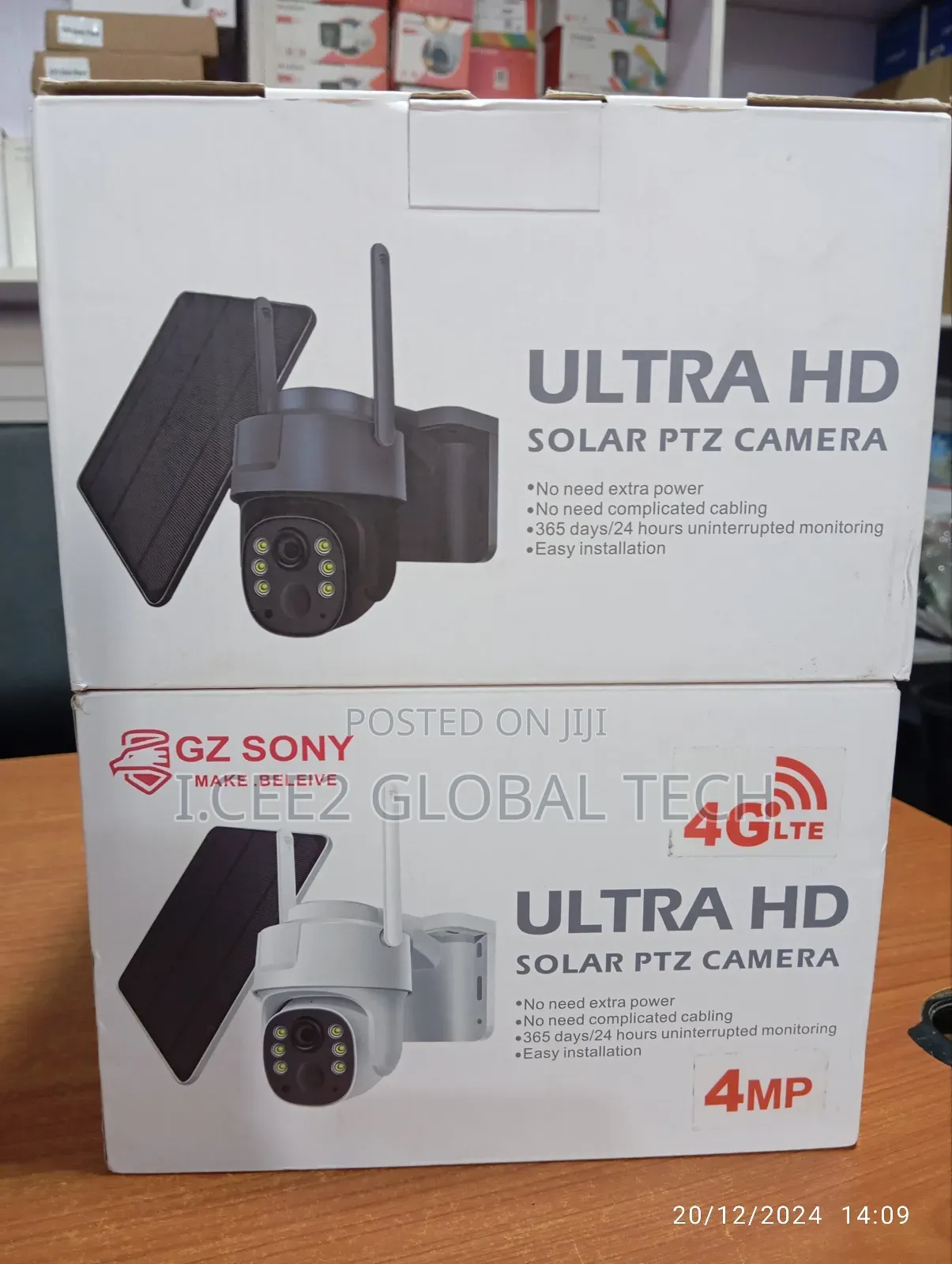 Mini 4G Solar PTZ Cameras