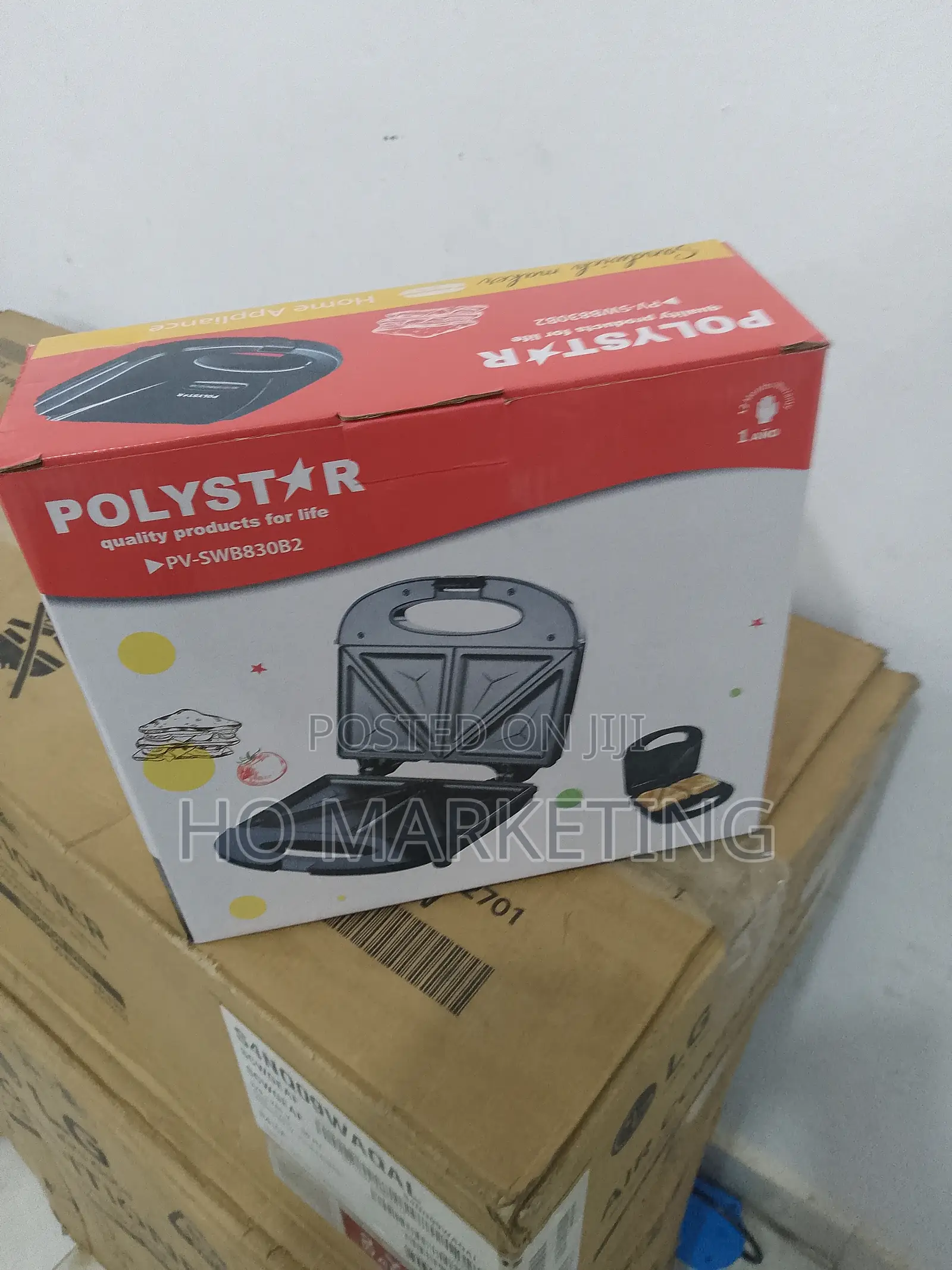 Pv-Sw B830B2 Thermostat-Controlled Sandwich Maker