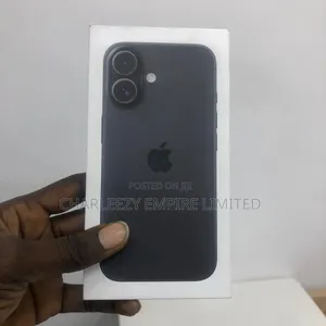 New Apple iPhone 16 128 GB Black