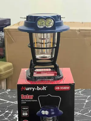 Hurry Bolt Multifunctional Solar Rechargeable Light