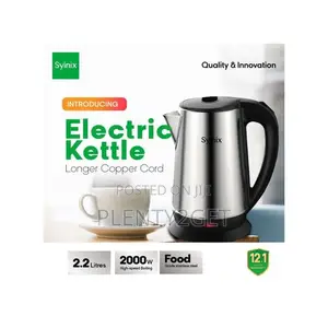Syinix 2.2l Electric Kettle - Silver