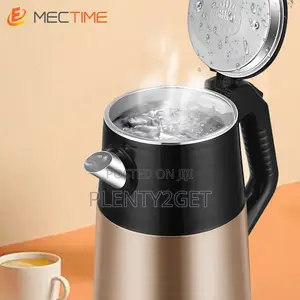 2.5l 1500w Electric Kettle Food Grade Stainless Steel - Gold