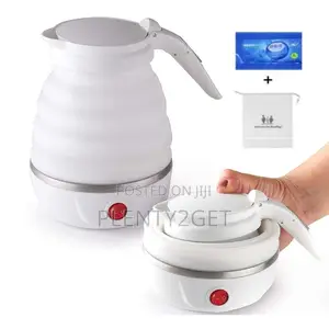 Travel Folding Electric Kettle,Portable Kit for Outdoor