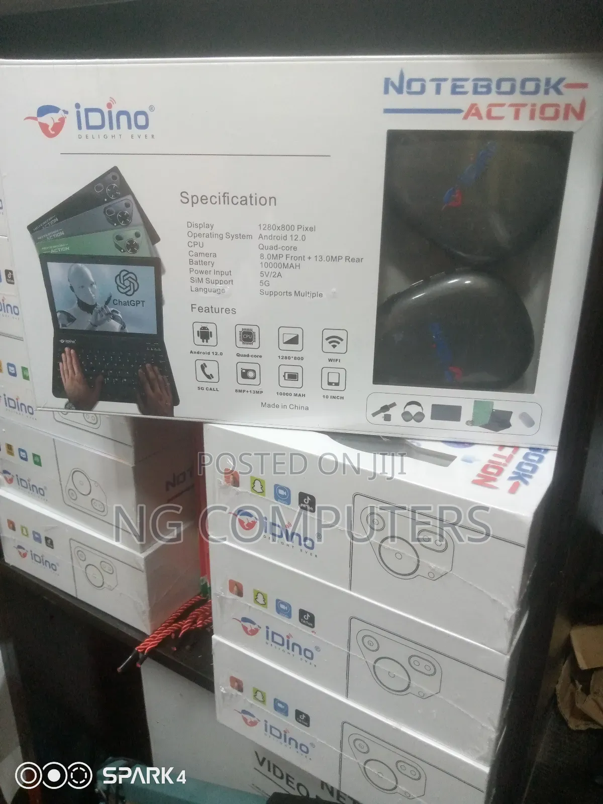 New Idino Notebook 9 512 GB