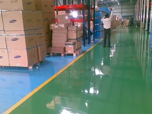 Greenish Epoxy Flooring