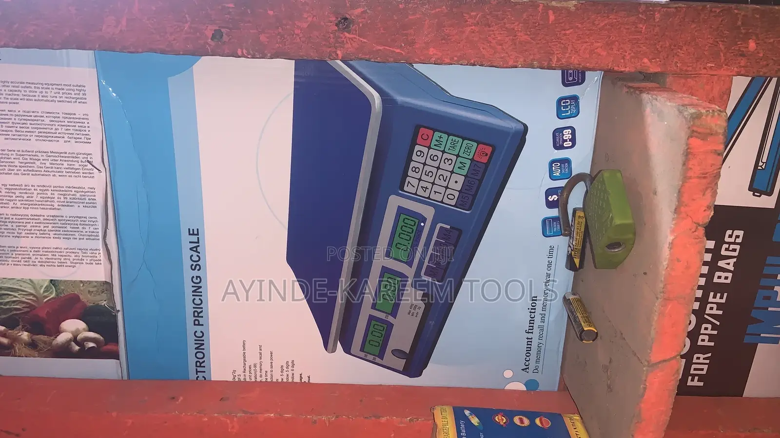 Electronic Price Computing Scale