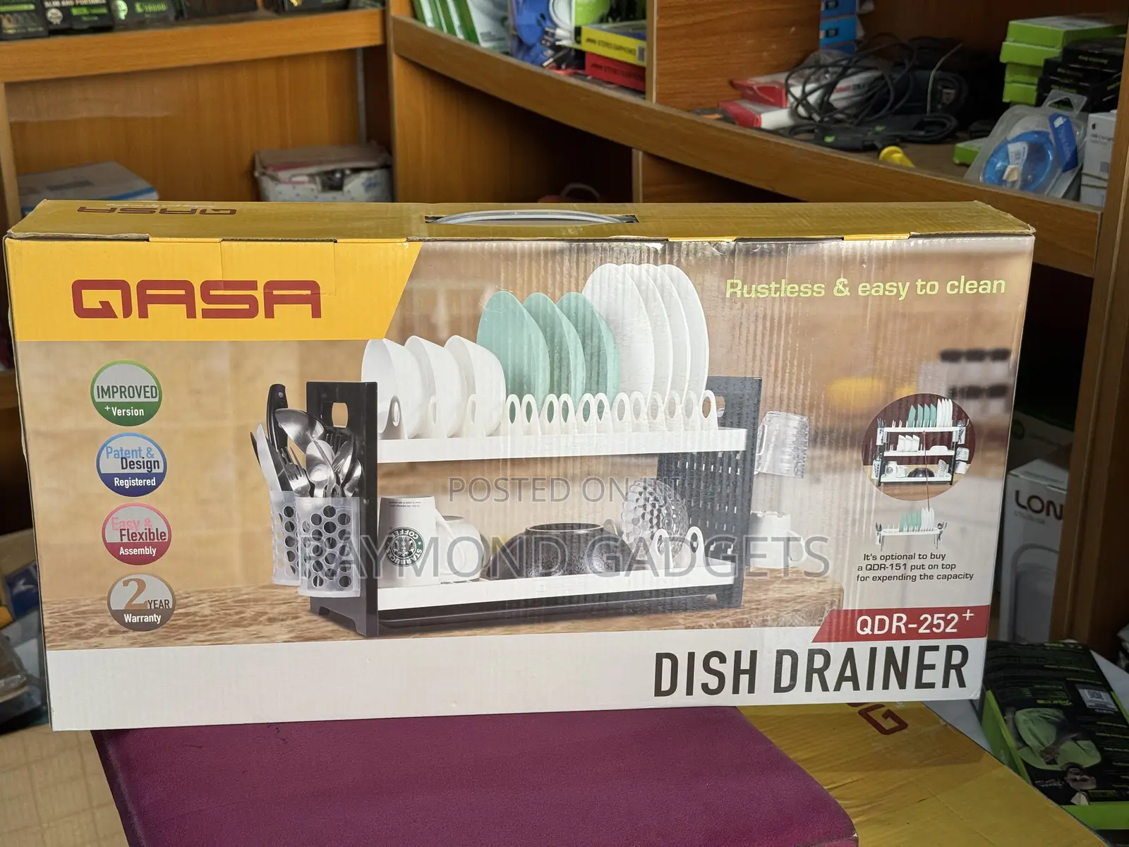 QASA Rustless Dish Drainer
