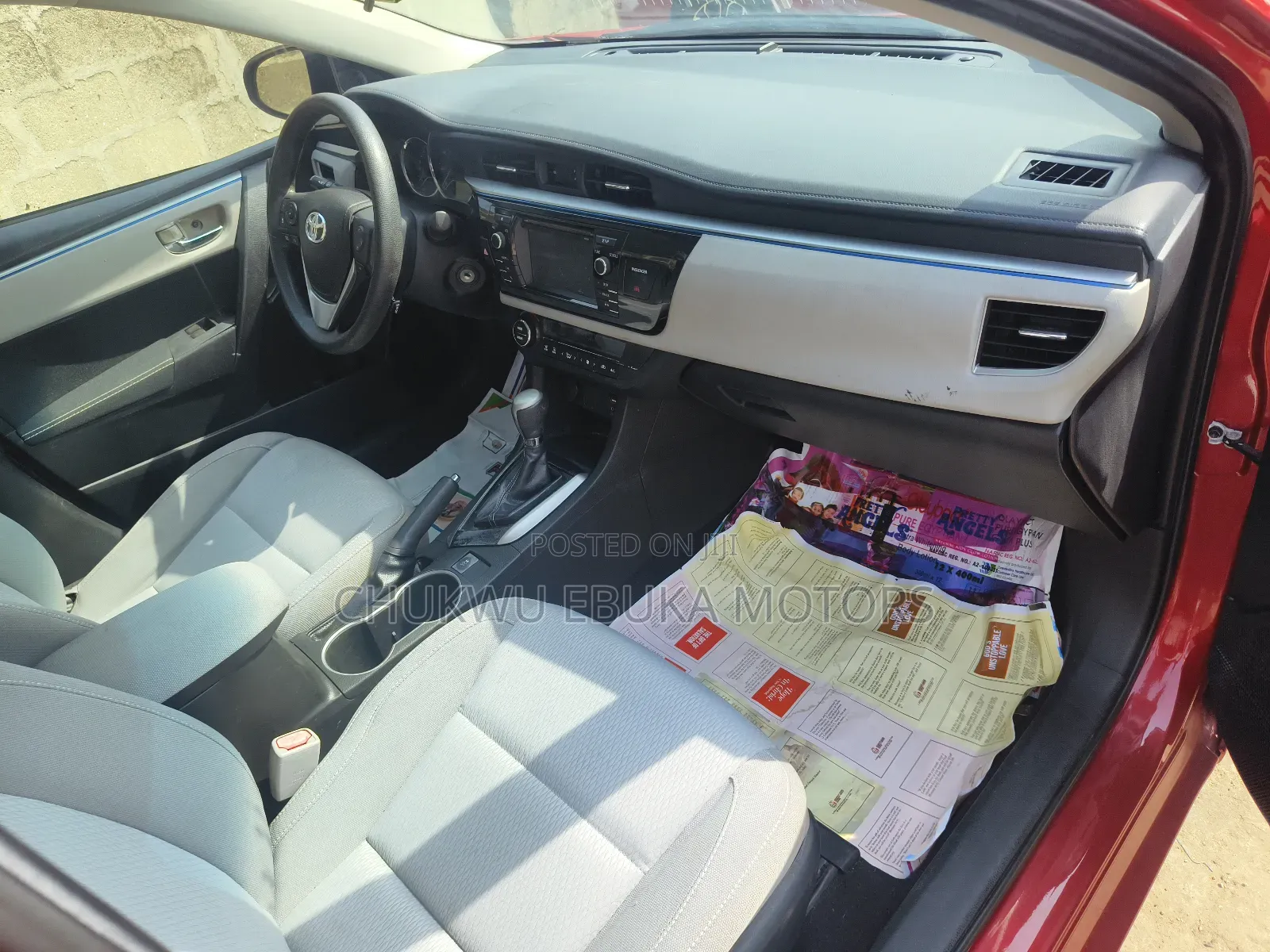 Toyota Corolla 2015 Red
