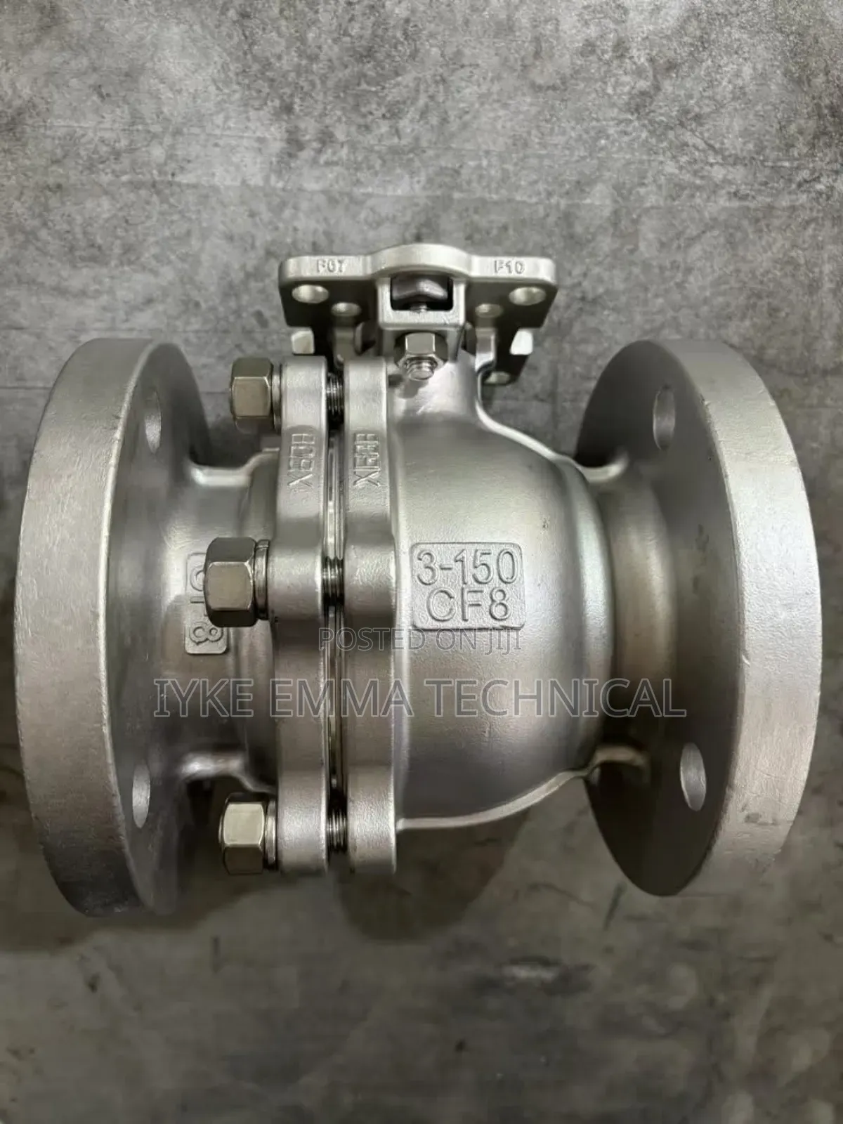 3" Class 150 Rf Carbon Steel Ball Valve