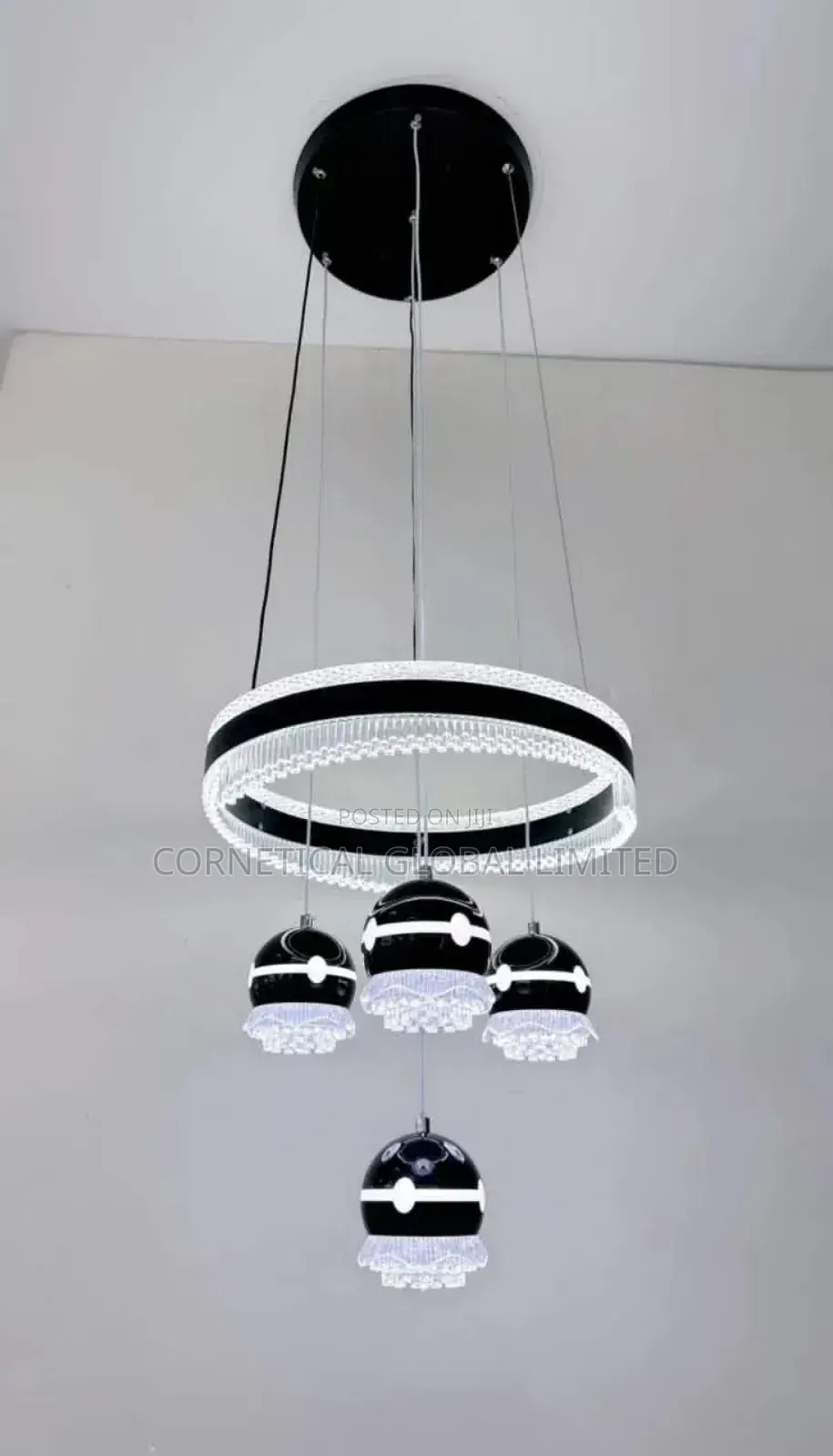 Modern Quality Quadruplet Led Pendant Chandelier Light