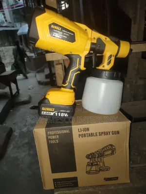 Dewalt Battery Spray Gun