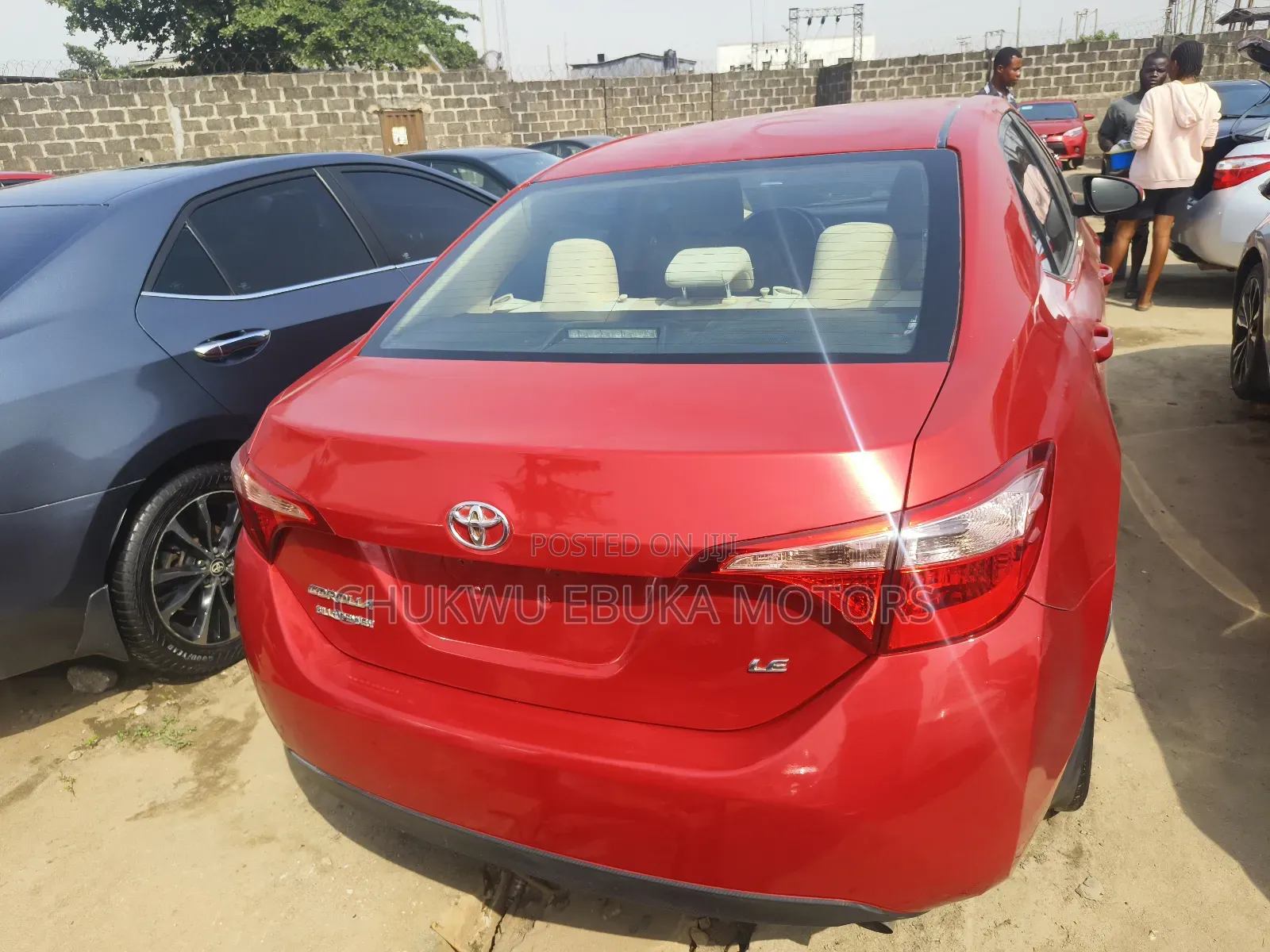 Toyota Corolla 2017 Red
