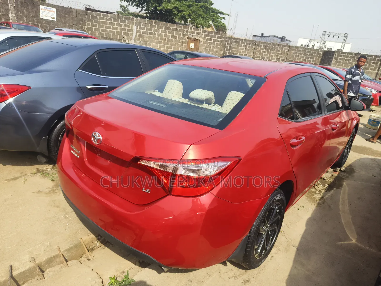 Toyota Corolla 2017 Red