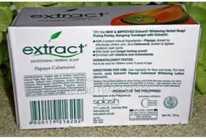 Extract Whitening Herbal Soap (With Papaya Calamansi)