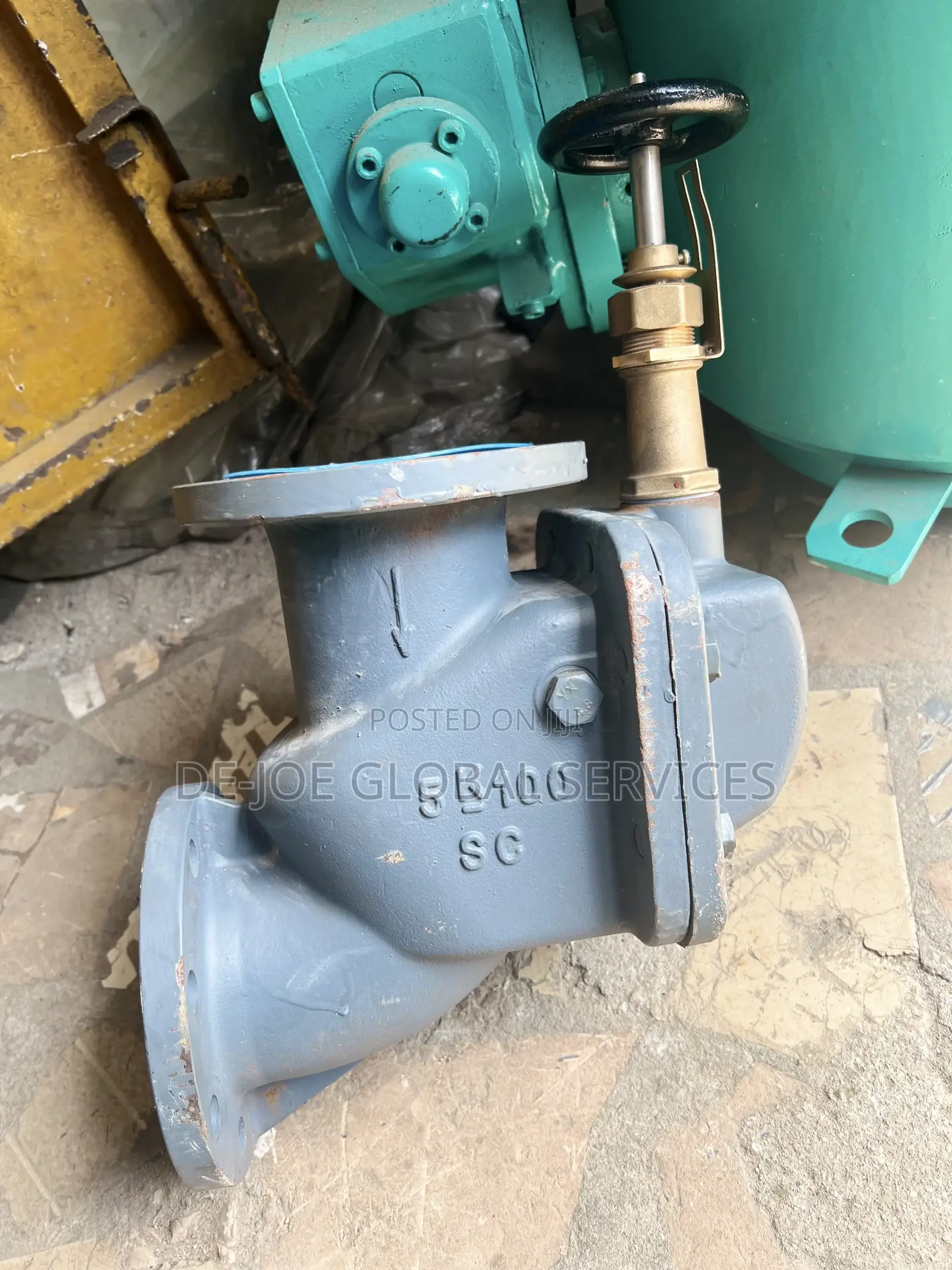 Storm Valve 100 Angled Type