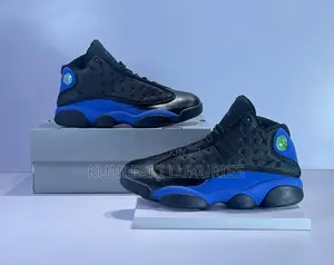 Original Jordan 13 Retro Black Hyper Royal Sneakers