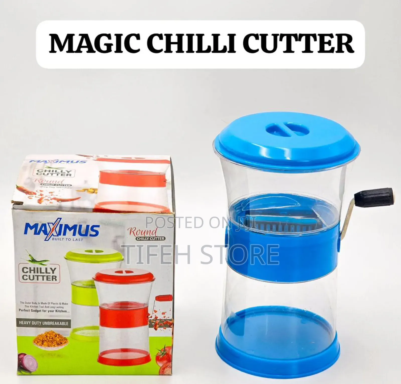 Manual Chili Grater
