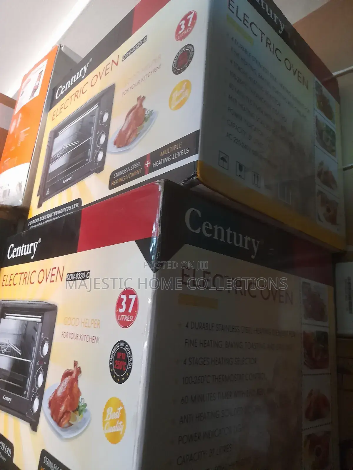 Century 37 Litres Electric Oven