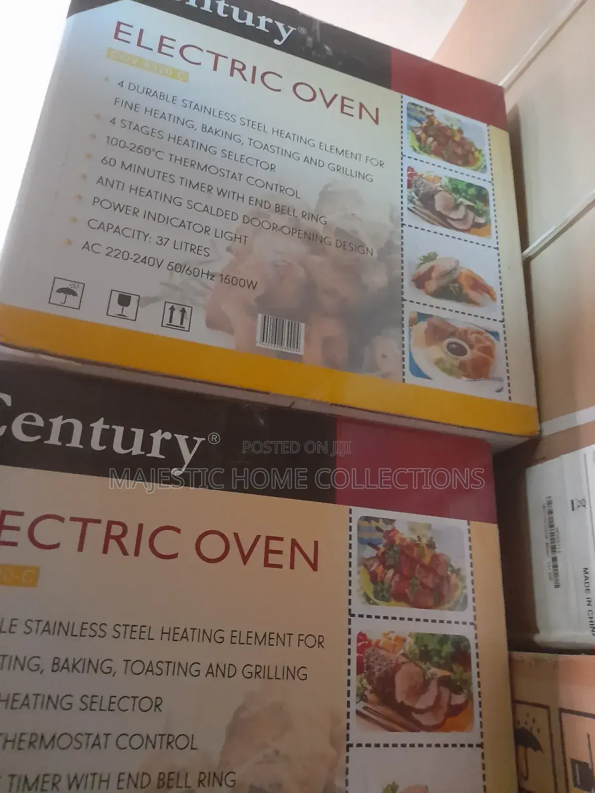 Century 37 Litres Electric Oven