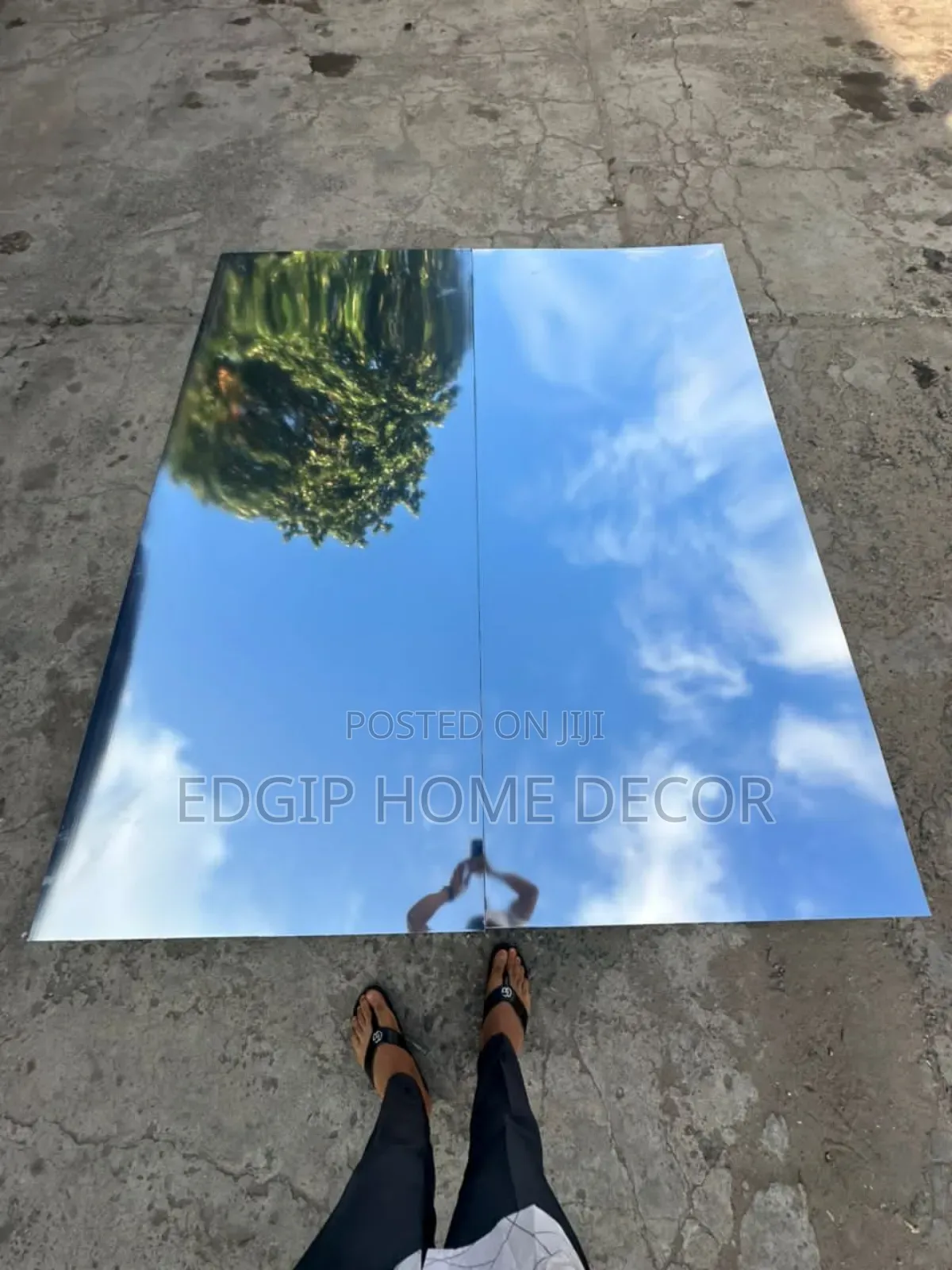 Flexible Acrylic Mirror Board (4ft by 9ft)