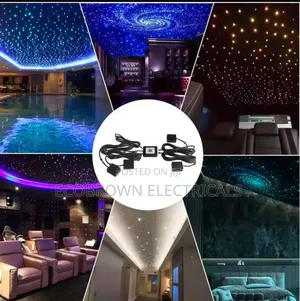 Cinema Atmosphere Ceiling Light Plastic Optical 3m LED Decor