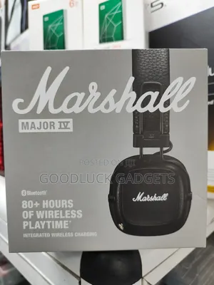 Photo - Marshall Major Iv on Ear Bluetooth Headphones, 80 HRS Play