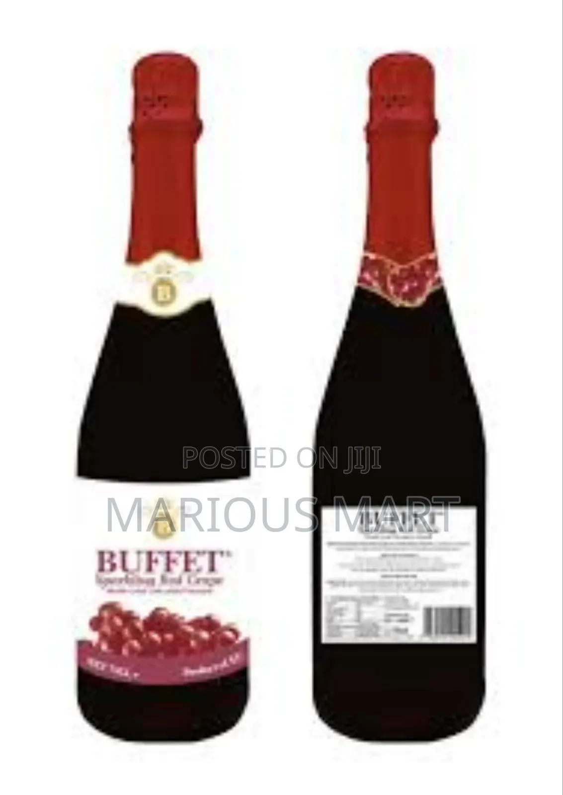 Buffet Sparkling Red Grape