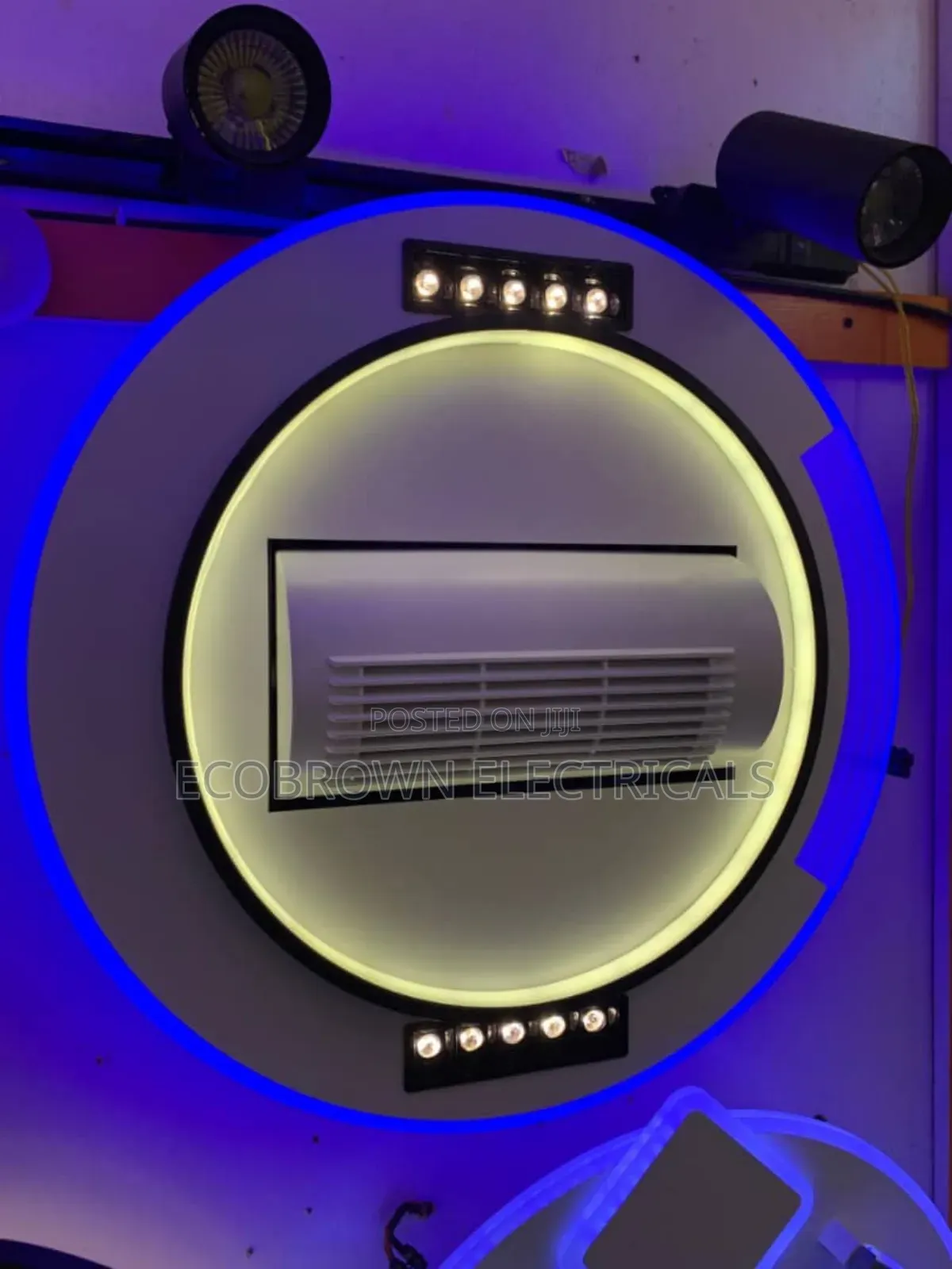 500mm Ceiling Chandelier With Fan Multiplayer Color