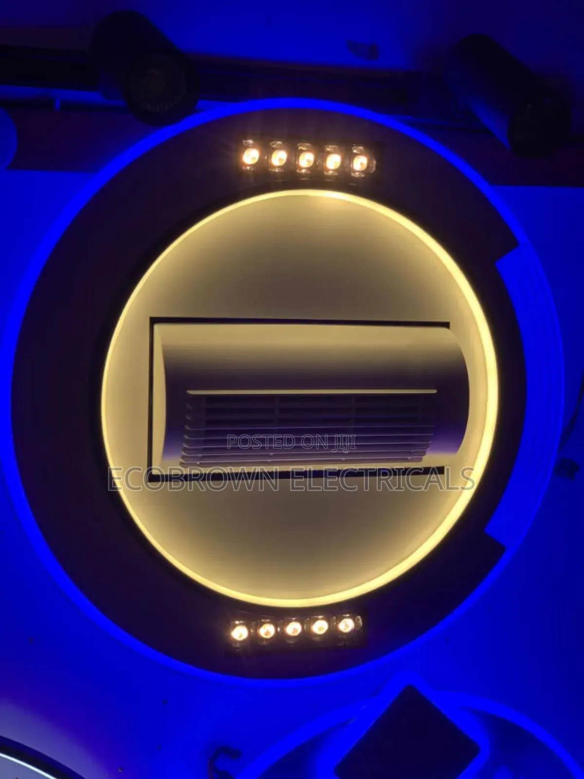 500mm Ceiling Chandelier With Fan Multiplayer Color