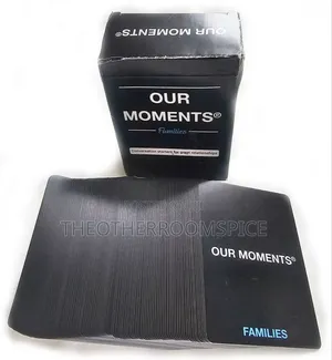 Photo - OUR MOMENTS Conversation Starter Cards for Families