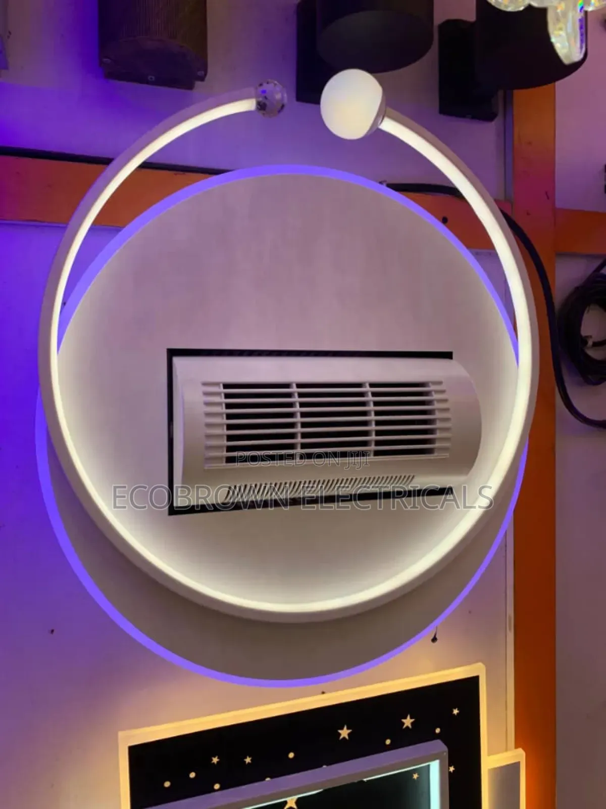 600mm Chandelier Fitting With Fan Light