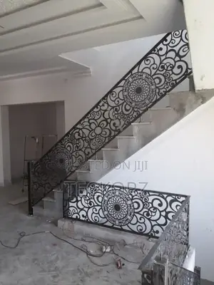 Modern CNC Staircase Railing Design
