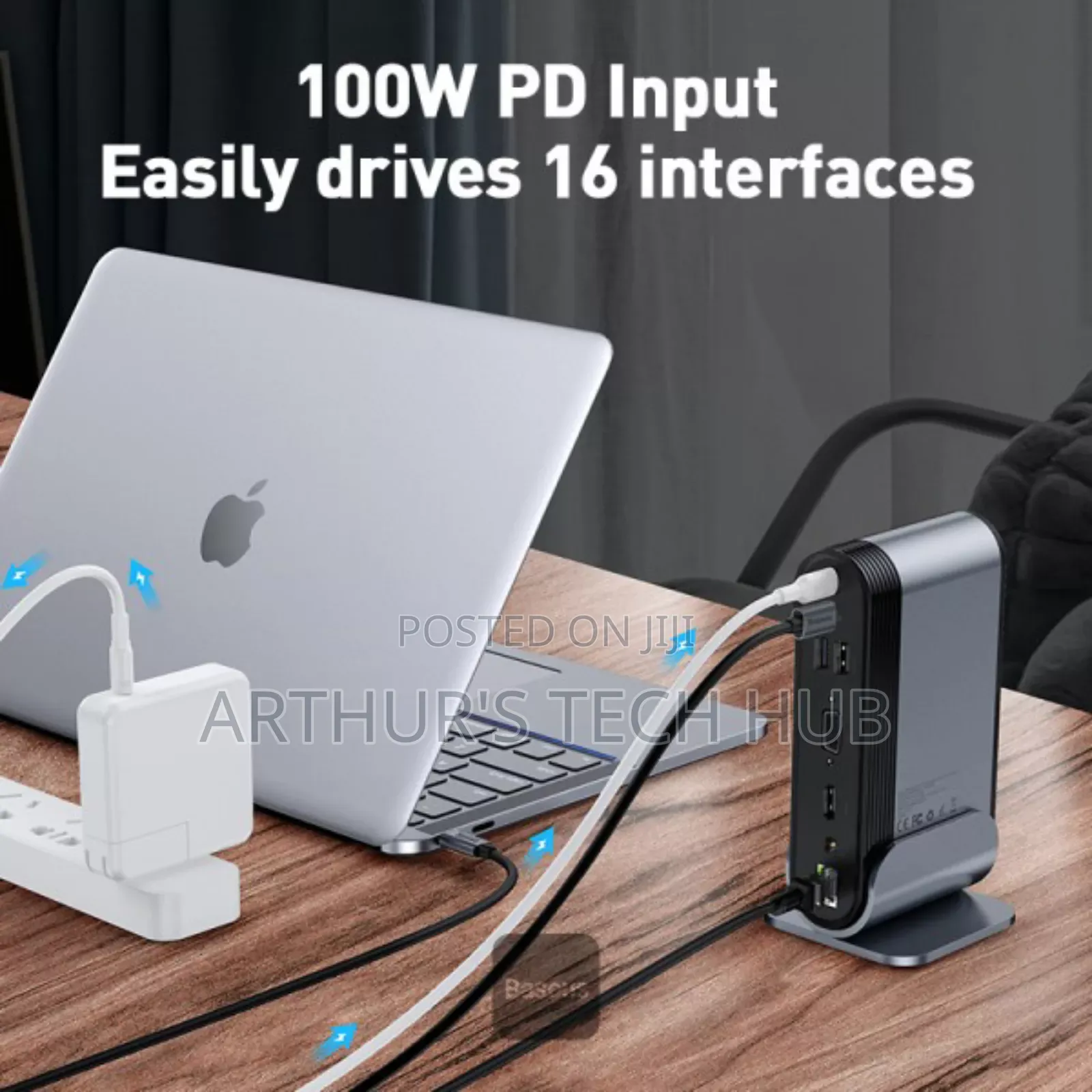 Baseus Working Station Multifunctional Type-C HUB Adapter