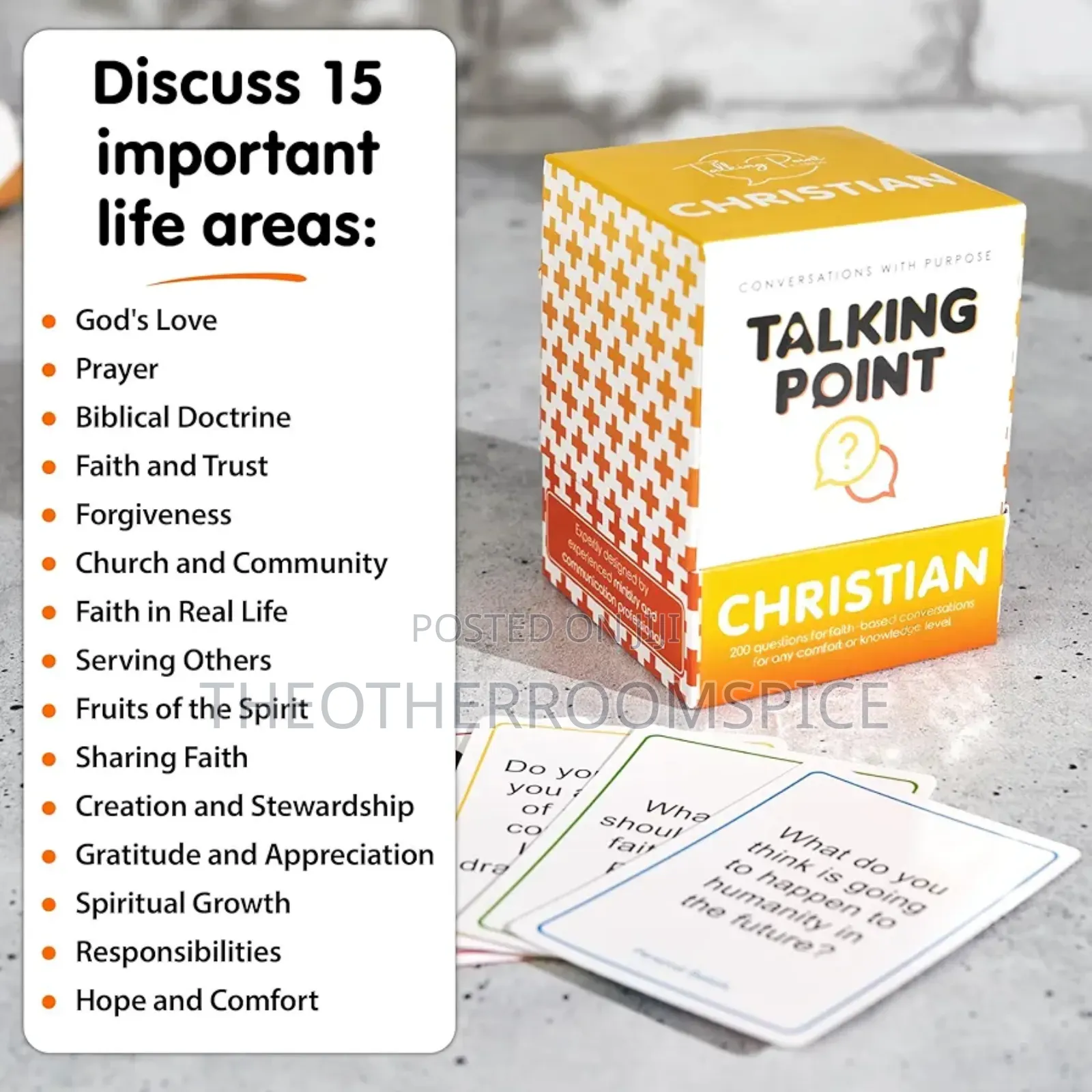 TALKING POINT CHRISTIAN - Conversation Starter
