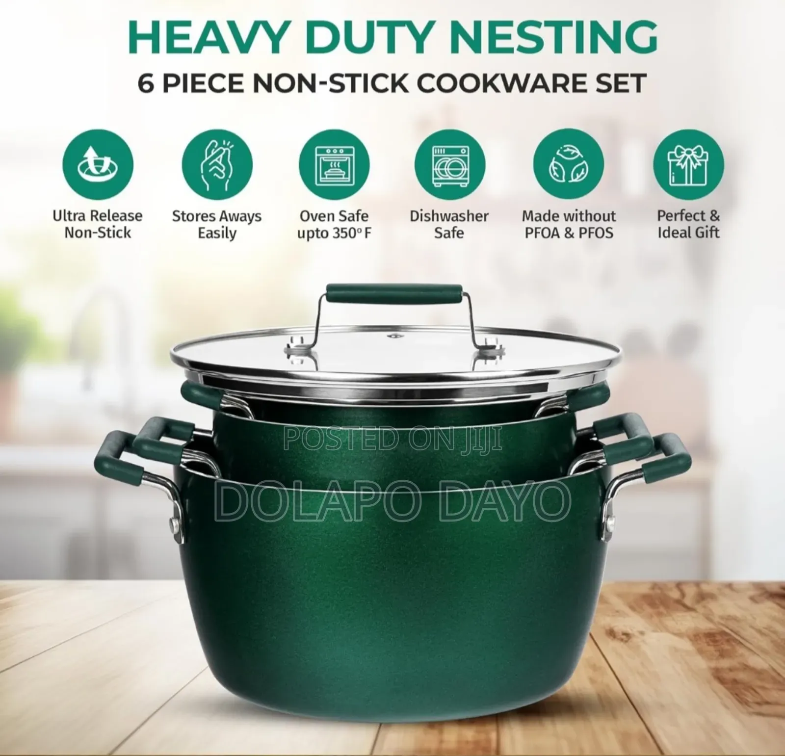 Non-Stickable Pot Set