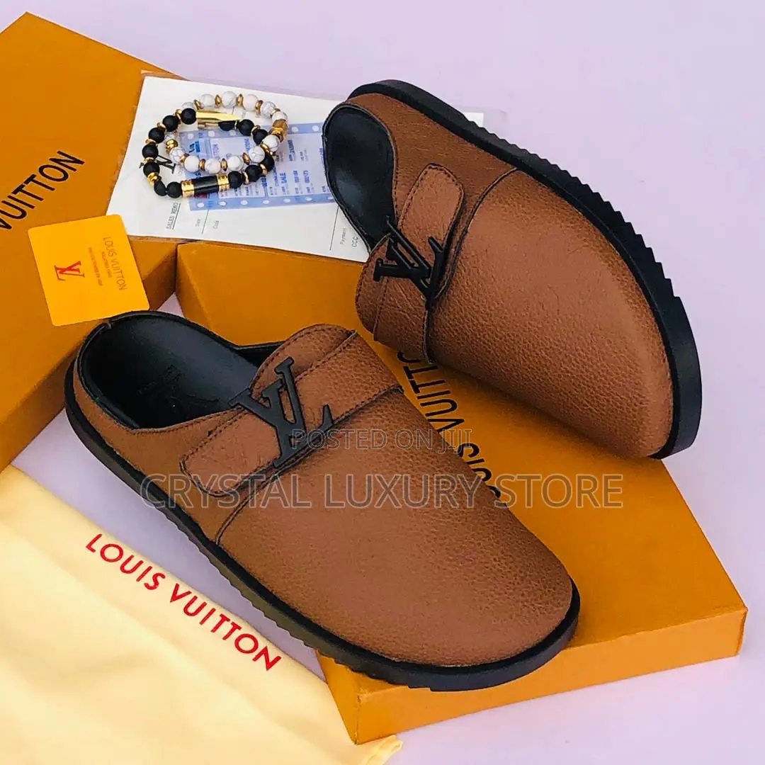 Louis Vuitton Quality Luxury Men Half Shoe