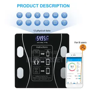 Multi-Functional Rechargeble BT Intelligent Weight Scale