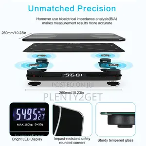 Multi-Functional Rechargeble BT Intelligent Weight Scale